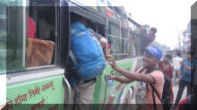 Lokaler Bus nach Ngadi - Annapurna